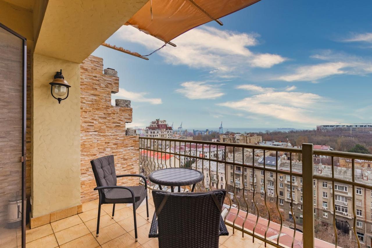 אודסה Gefest Luxury Sea View Apartment מראה חיצוני תמונה